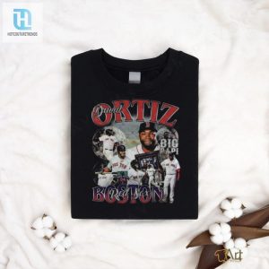 Vintage 90S Graphic David Ortiz Football Unisex T Shirt hotcouturetrends 1 1