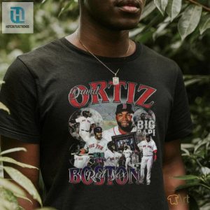 Vintage 90S Graphic David Ortiz Football Unisex T Shirt hotcouturetrends 1 2