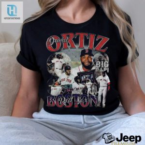 Vintage 90S Graphic David Ortiz Football Unisex T Shirt hotcouturetrends 1 3