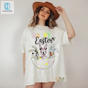 Happy Easter Minnie Friends Egg Shirt hotcouturetrends 1 3