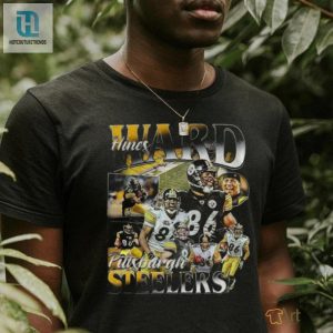 Hines Ward 90S Graphic Vintage Tee Football Shirt hotcouturetrends 1 2