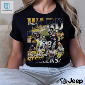 Hines Ward 90S Graphic Vintage Tee Football Shirt hotcouturetrends 1 3