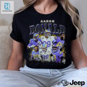 Vintage 90S Graphic Aaron Donald Football Unisex T Shirt hotcouturetrends 1 3