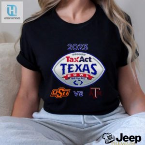 Tx 2023 Taxact Texas Bowl T Shirt hotcouturetrends 1 3