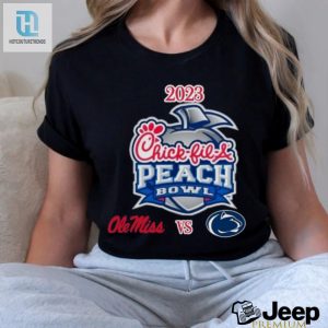 Ole Miss Vs. Penn State Mercedes Benz Stadium Atlanta Ga 2023 Chick Fil A Peach Bowl T Shirt hotcouturetrends 1 3