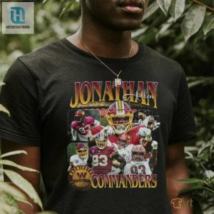 Vintage 90S Graphic Jonathan Allen Football Unisex T Shirt hotcouturetrends 1 2