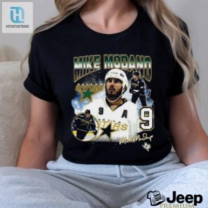 Mike Modano Dallas Stars Mitchell Ness Name Number Legendary Collage Shirt hotcouturetrends 1 3