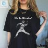 He Is Rizzin Funny Baseball Retro Christian T Shirt hotcouturetrends 1