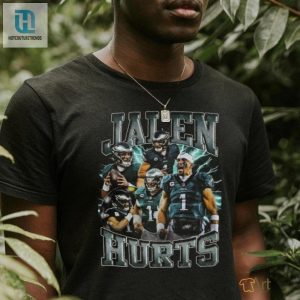 Jalen Hurts Vintage 90S Graphic Unisex Football Shirt hotcouturetrends 1 2