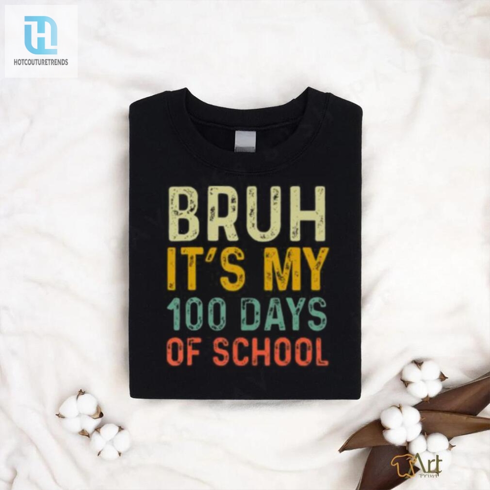 Bruh Its My 100 Days Of School 100Th Day Of School Boys T Shirt 