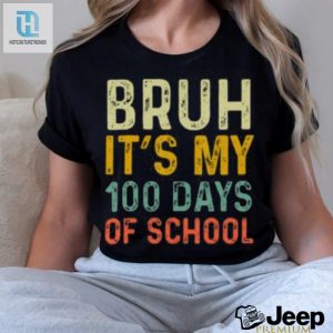 Bruh Its My 100 Days Of School 100Th Day Of School Boys T Shirt hotcouturetrends 1 3