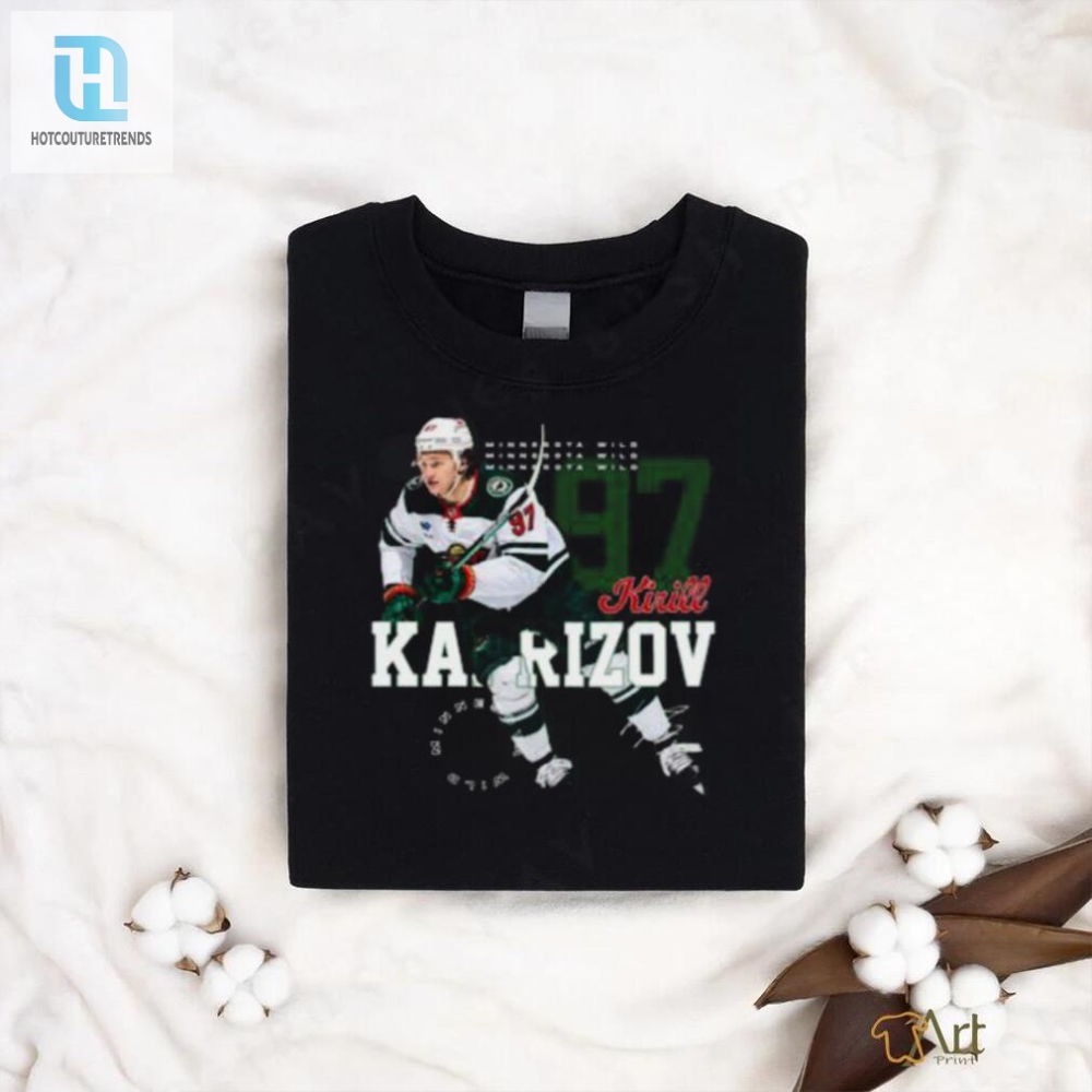 Kirill Kaprizov Superstar Pose T Shirt 