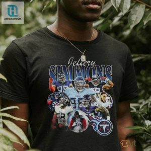 Vintage Graphic 90S Jeffery Simmons Unisex Football Tee Shirt hotcouturetrends 1 2