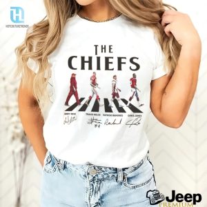 Chiefs Walking Abbey Road Signatures Football Shirt hotcouturetrends 1 3