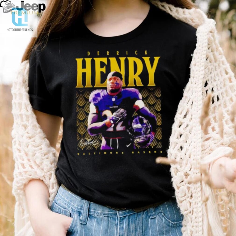Derrick Henry Baltimore Ravens Signature Shirt 