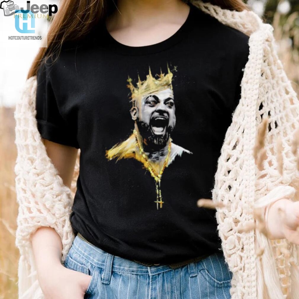 Eddie Kingston Professional Wrestler Scream Crown Portrait Shirt 