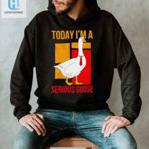 Today Im A Serious Goose Shirt hotcouturetrends 1 3