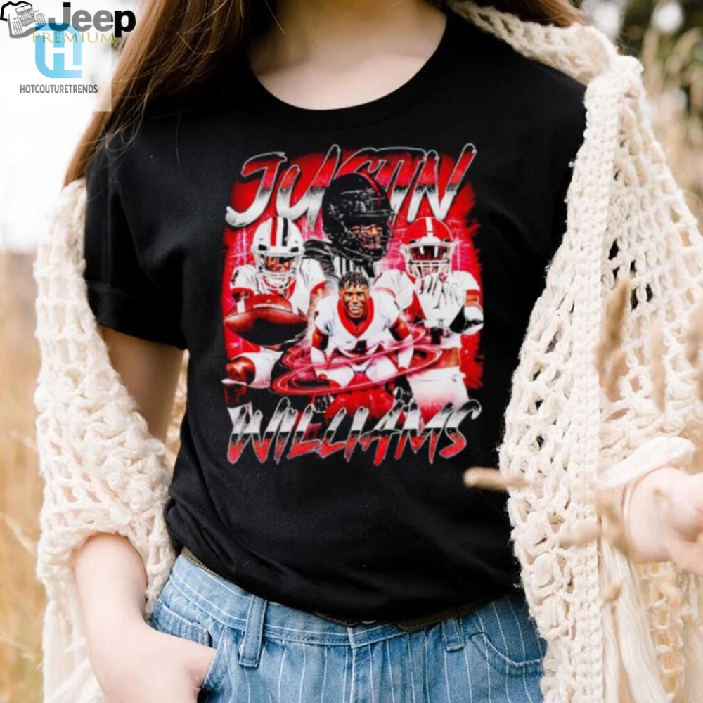 Justin Williams Georgia Bulldogs Vintage Shirt 