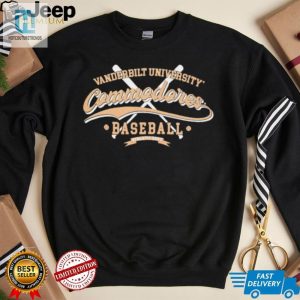 Vanderbilt University Commodores Baseball Logo Shirt hotcouturetrends 1 2