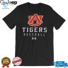 Auburn Tigers Blue Baseball Tech Performance T Shirt hotcouturetrends 1