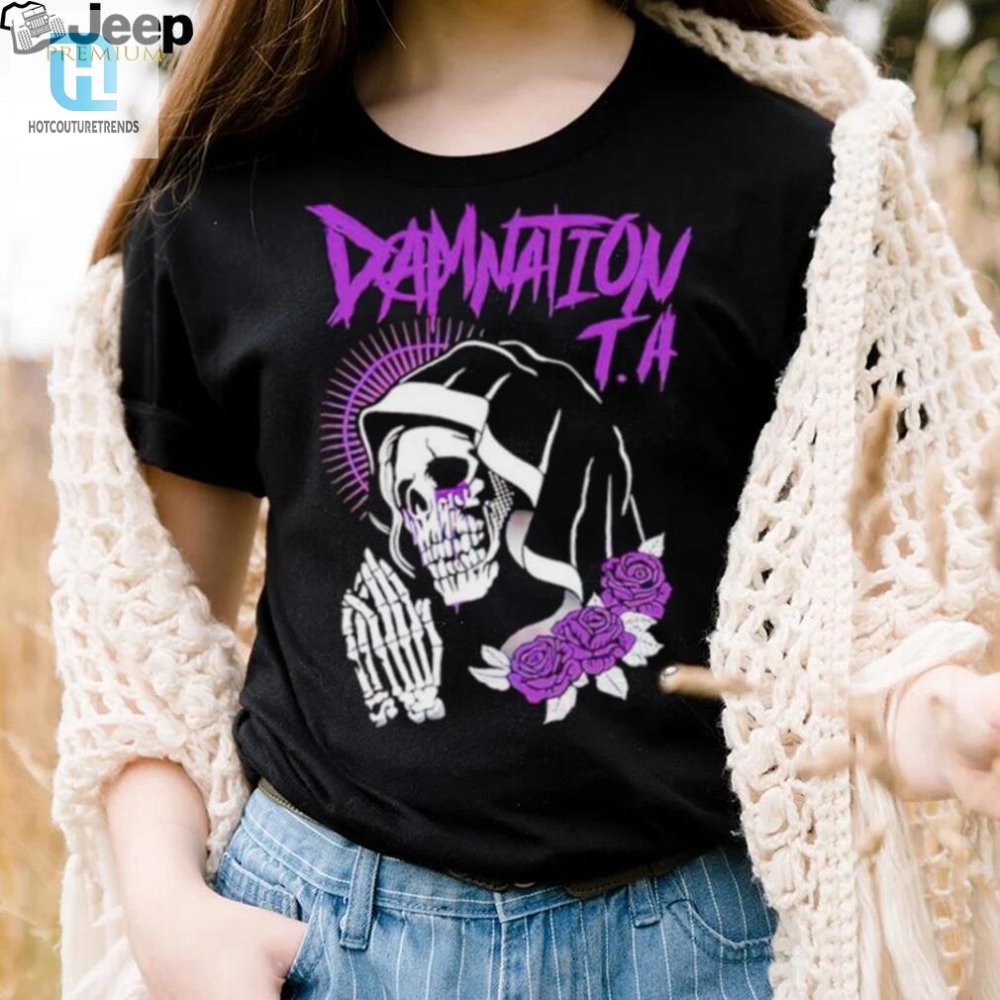 Damnation T.A Skull Prayer Shirt 