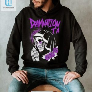 Damnation T.A Skull Prayer Shirt hotcouturetrends 1 3