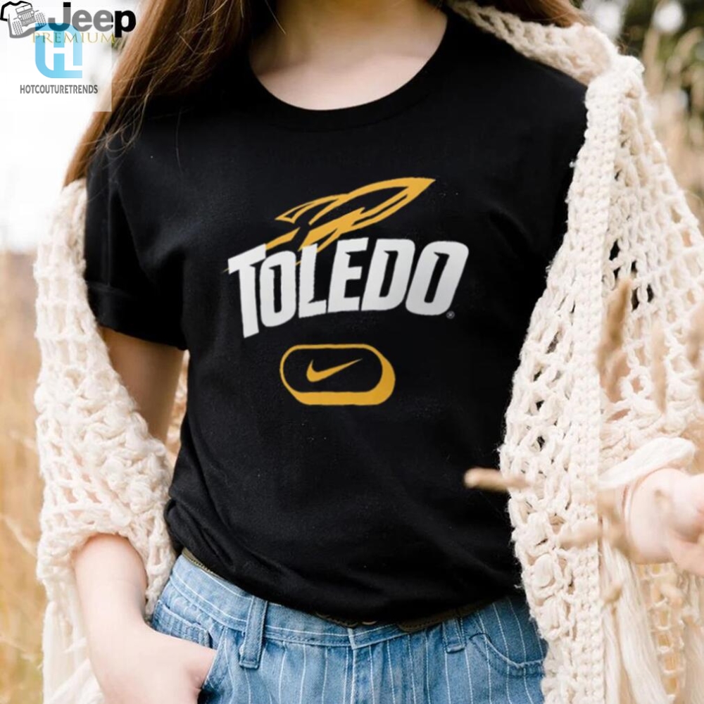 Toledo Rockets Midnight Blue Dri Fit Pill Cotton T Shirt 