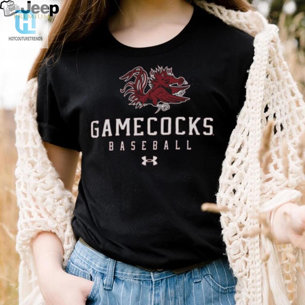 South Carolina Gamecocks Garnet Baseball Tech Performance T Shirt 