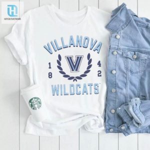 Villanova Wildcats Uscape Apparel Renew Ringer T Shirt hotcouturetrends 1 2