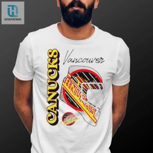 Vancouver Canucks Ice Hockey Helmet Logo Shirt hotcouturetrends 1 3