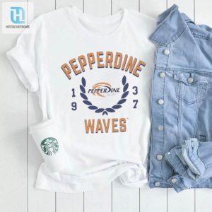 Pepperdine Waves Uscape Apparel Renew Ringer T Shirt hotcouturetrends 1 2