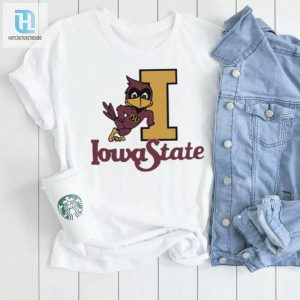 Iowa State Sport Cy The Cardinal Mascot Logo Shirt hotcouturetrends 1 2