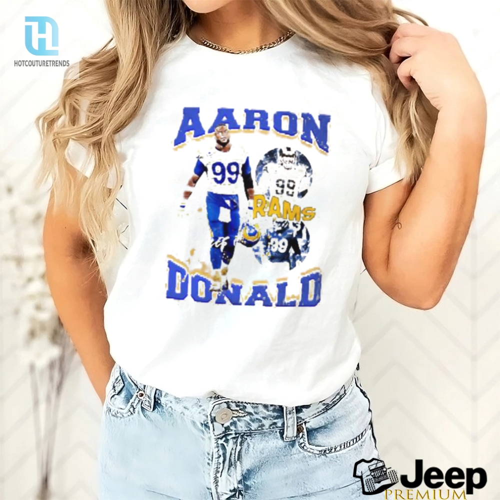 Best Aaron Donald Bootleg American Football Defensive Tackle For The Los Angeles Rams T Shirt 