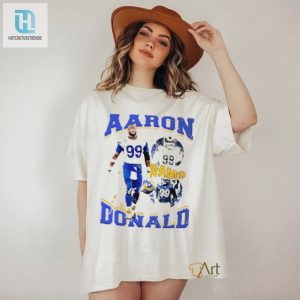 Best Aaron Donald Bootleg American Football Defensive Tackle For The Los Angeles Rams T Shirt hotcouturetrends 1 2