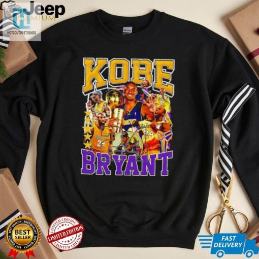 Los Angeles Lakers Kobe Bean Bryant Number 24 Professional Basketball Player Honors Shirt hotcouturetrends 1 3