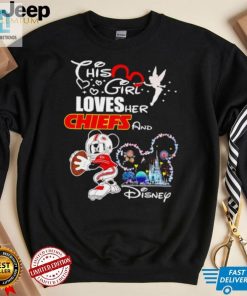This Girl Loves Her Chiefs And Disney Mickey Mouse Player Shirt hotcouturetrends 1 3