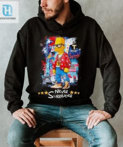 The Simpsons Family Never Surrender Shirt hotcouturetrends 1 1