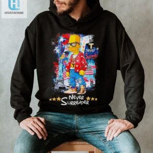 The Simpsons Family Never Surrender Shirt hotcouturetrends 1 1