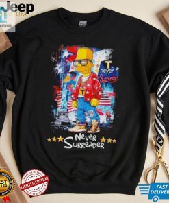 The Simpsons Family Never Surrender Shirt hotcouturetrends 1 3