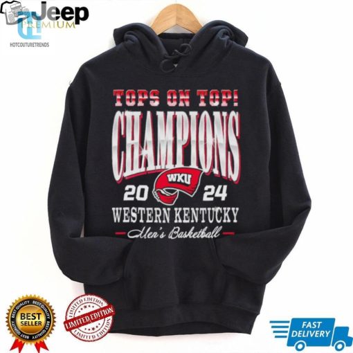 Western Kentucky Hilltoppers Mens Basketball 2024 Tops On Top Champions Shirt hotcouturetrends 1 2
