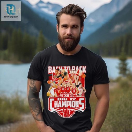 Oklahoma Sooners Back To Back 23 24 Big 12 Champions Shirt hotcouturetrends 1