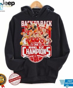Oklahoma Sooners Back To Back 23 24 Big 12 Champions Shirt hotcouturetrends 1 2