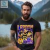 Los Angeles Lakers Lebron James Professional Basketball Player Honors Crown Shirt hotcouturetrends 1