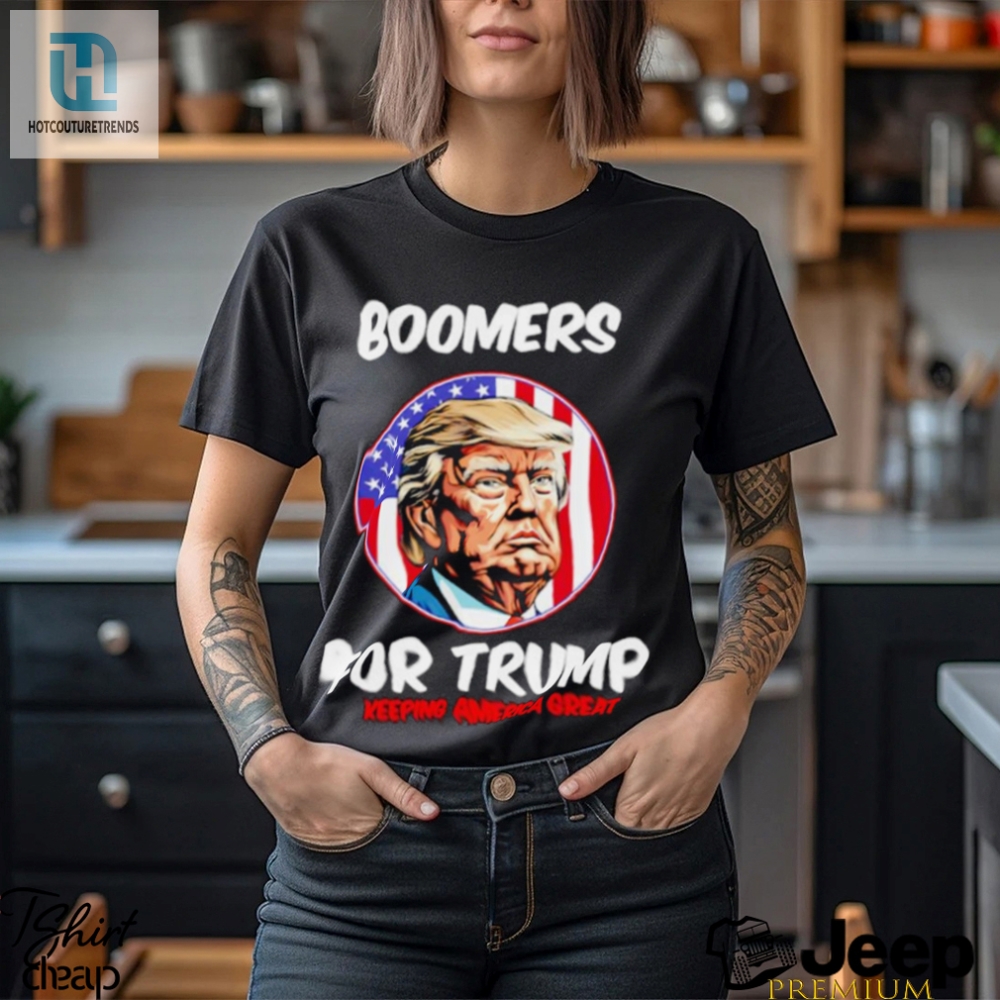 Boomers For Trump Keeg America President 2024 Shirt 