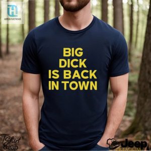 Official Jeremy Cummings Back In Town Black T Shirt hotcouturetrends 1 2