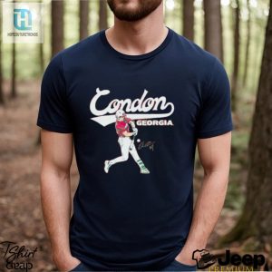 Georgia Baseball Charlie Condon Slugger Swing Baseball Shirt hotcouturetrends 1 2