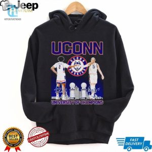 Uconn Huskies Tristen Newton And Paige Bueckers University Of Champions Shirt hotcouturetrends 1 2