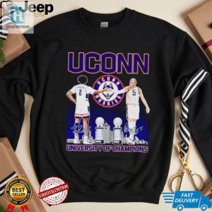 Uconn Huskies Tristen Newton And Paige Bueckers University Of Champions Shirt hotcouturetrends 1 3