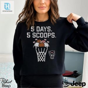 Nc State Basketball 5 Days 5 Scoops Shirt hotcouturetrends 1 3