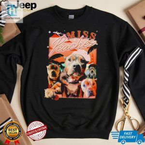 Miss Peaches Dog Portrait 2024 Shirt hotcouturetrends 1 3